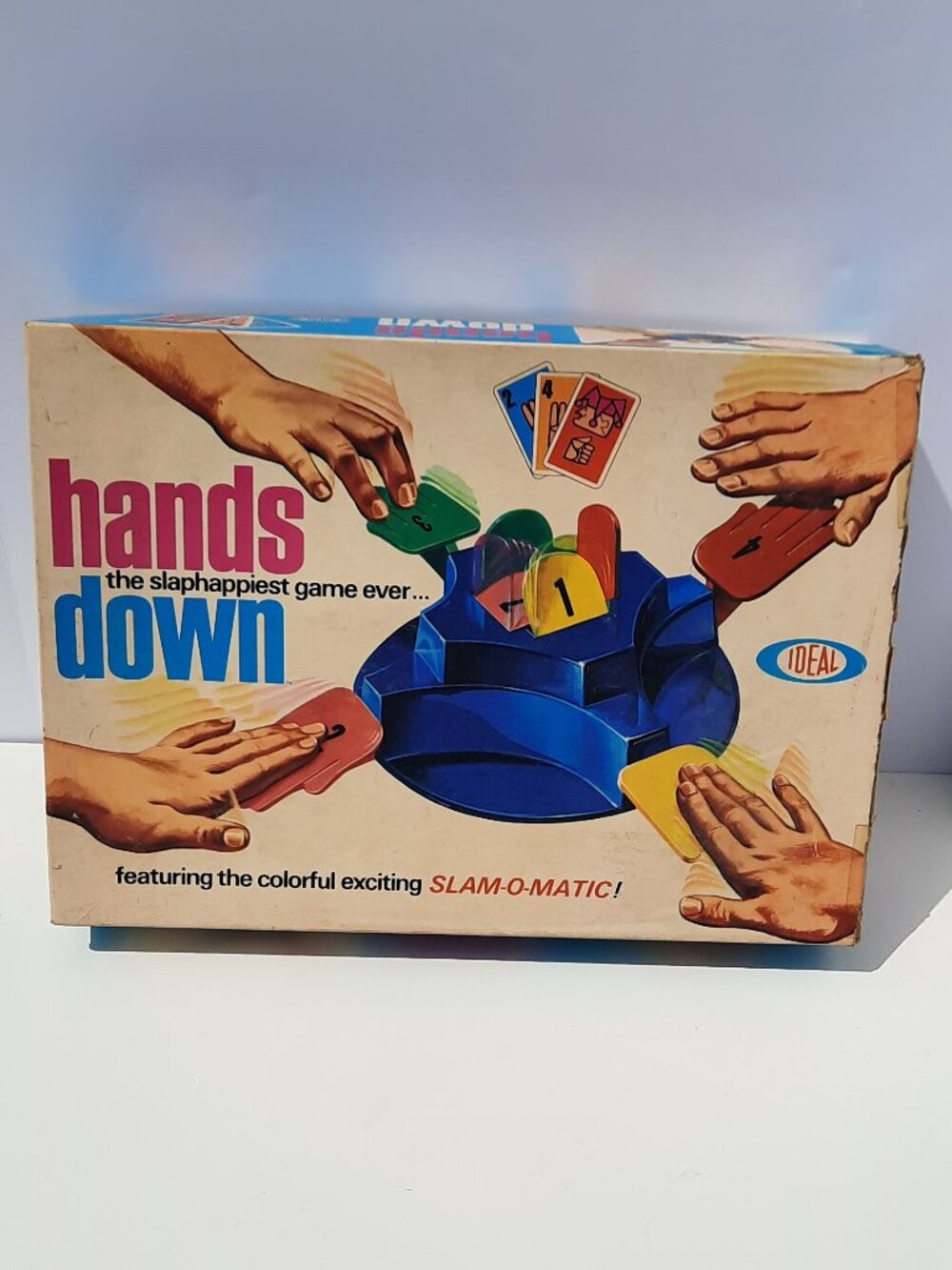 Vintage Hands Down Game Complete Ideal 1964 Kids Classic 60s Slam O Matic